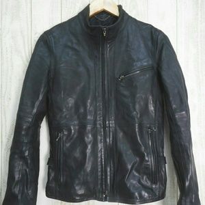 Japanese Leather Moto Jacket